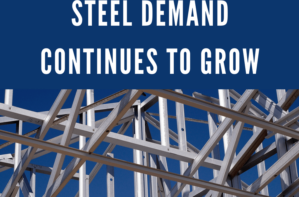 Steel Demand Continues to Grow